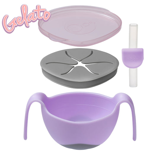 b.box 3 in 1 Bowl - Boysenberry - Gelato Purple