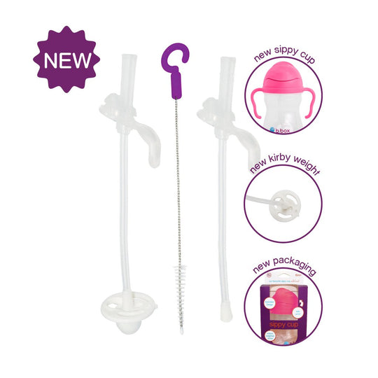NEW SIPPY CUP - REPLACEMENT STRAW & CLEANSING