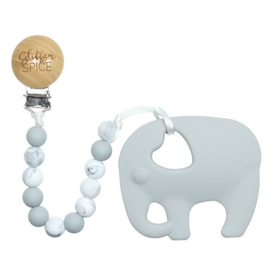 Glitter & Spice Elephant Teether