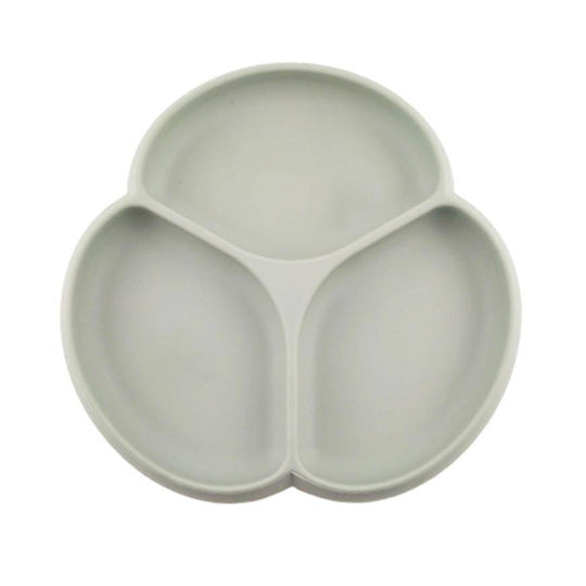 Glitter & Spice Silicone Suction Plate - Sage