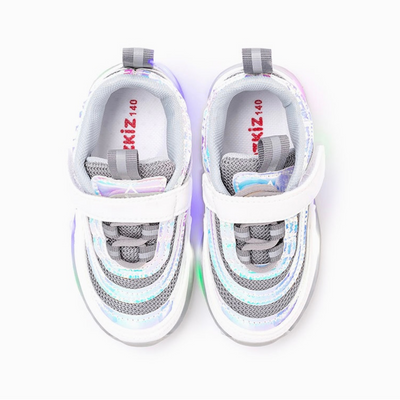 Ozkiz Grey Triple Prism LED Sneakers (Size 140-180)