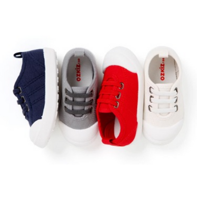 Ozkiz Red 'Cushiony' Slip-On Shoes (Size 130-160)