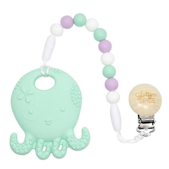 Glitter & Spice Octopus Teether