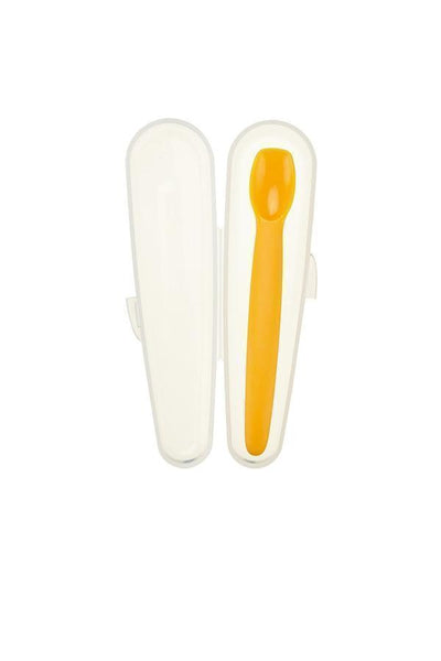 Innobaby Silicone Baby Spoon 嬰兒超柔軟小匙連盒 (4個顏色)-Innobaby-shopababy