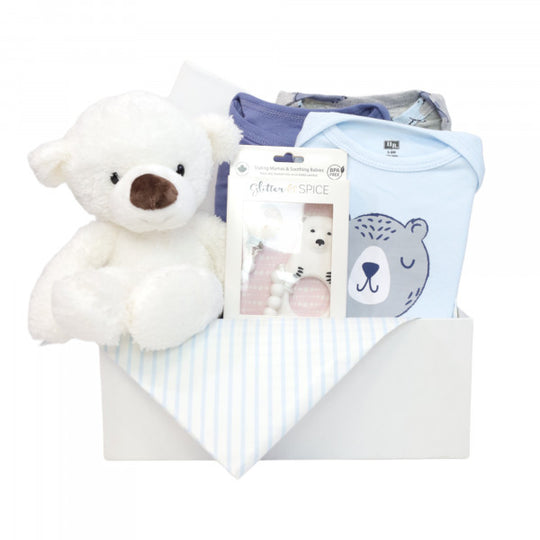 Shopa Baby 粉藍小熊嬰兒禮盒 BH230