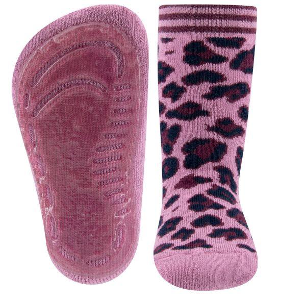 Ewers Leopard Rose Antislip Socks 德國粉紅豹紋嬰兒防滑襪
