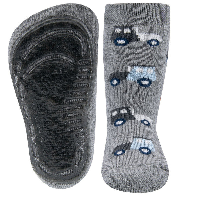 Ewers Grey Trecker Anti Slip Socks (12-18m)