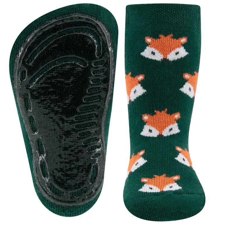 Ewers Green Fox Anti Slip Socks (9-12m)