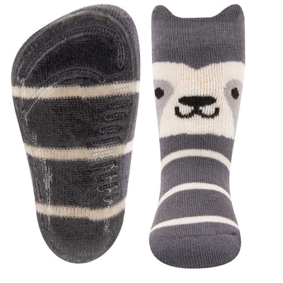 Ewers Grey Racoon Anti Slip Socks 灰色浣熊防滑襪