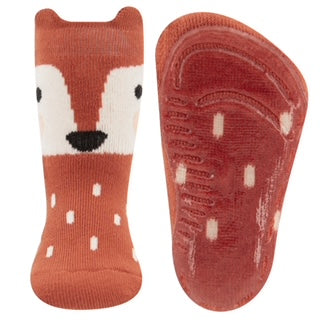 Ewers Brown Fox Anti Slip Socks 啡色狐狸防滑襪