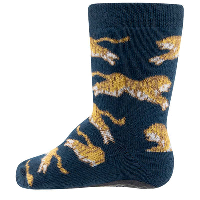 Ewers Navy Tiger Anti Slip Socks 深藍小老虎防滑襪