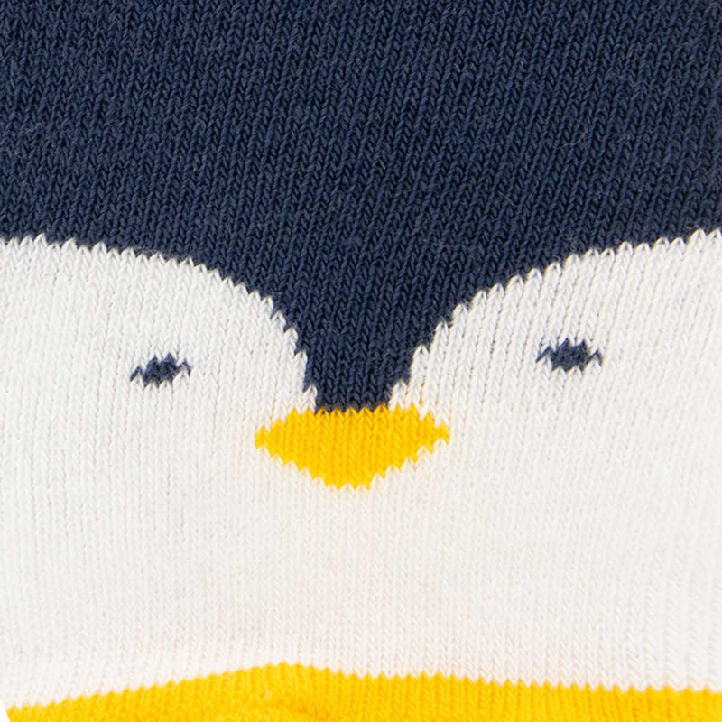 Ewers Yellow Penguin Anti Slip Socks 黃色小企鵝防滑襪 (2對）
