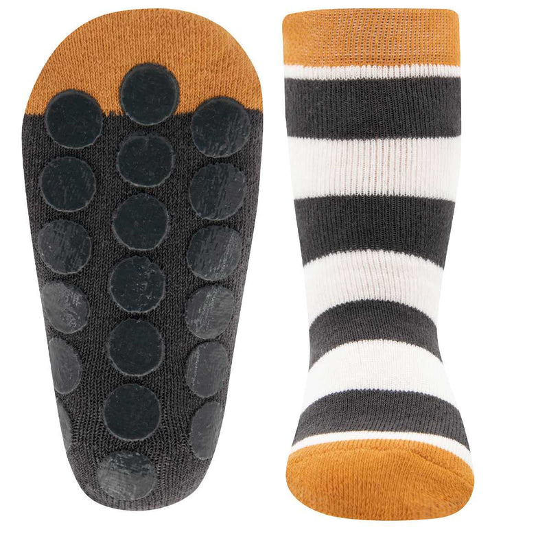 Ewers Brown Penguin Anti Slip Socks 啡色小企鵝防滑襪 (2對）