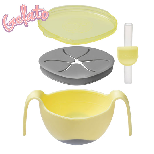 b.box 3 in 1 Bowl - Banana Split - Gelato Yellow