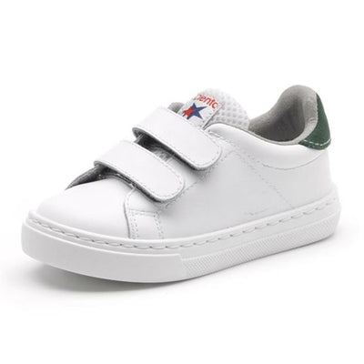 Cienta White/Green Velcro Sneakers 白色拼綠色魔術貼波鞋 (EU25-28)