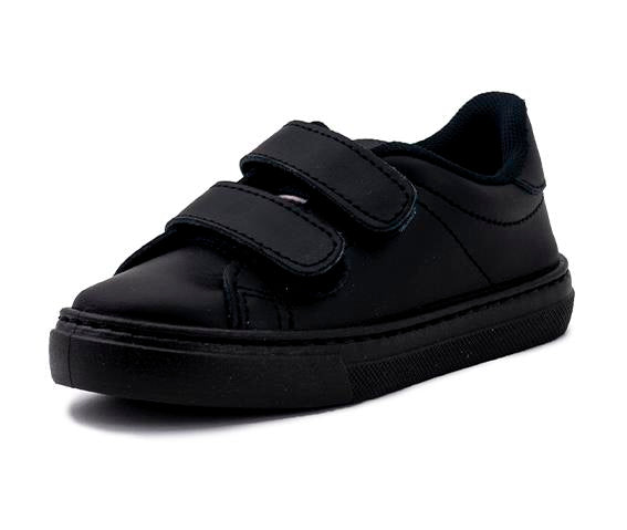 Cienta Black Velcro Sneakers 黑色魔術貼波鞋(EU25-32)