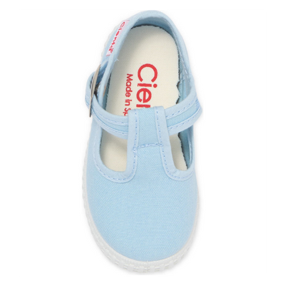 Cienta T Bar Baby Blue (Celeste) 粉藍T字帆布鞋 (EU22-26)