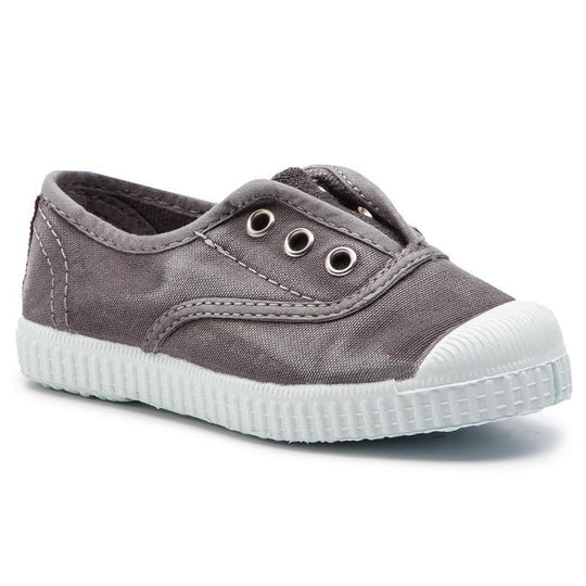 Cienta Toecap Washed Grey Toecap洗水灰帆布鞋