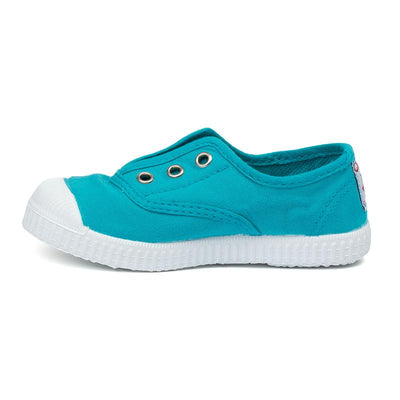 Cienta Toecap Aquamar Toecap湖水藍帆布鞋(EU23/25/28/41)