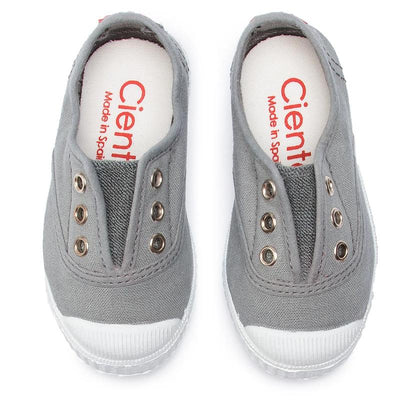 Cienta Toecap Grey 灰色帆布鞋(EU27/28/30/35-41)