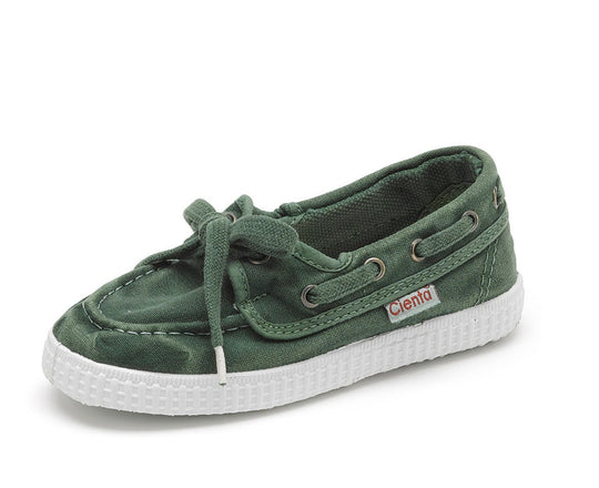 Cienta Nautico Kaki 洗水卡奇帆船鞋 (EU24-29)