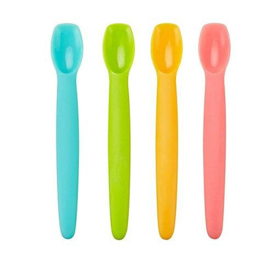 Innobaby Silicone Baby Spoon 嬰兒超柔軟小匙連盒 (4個顏色)