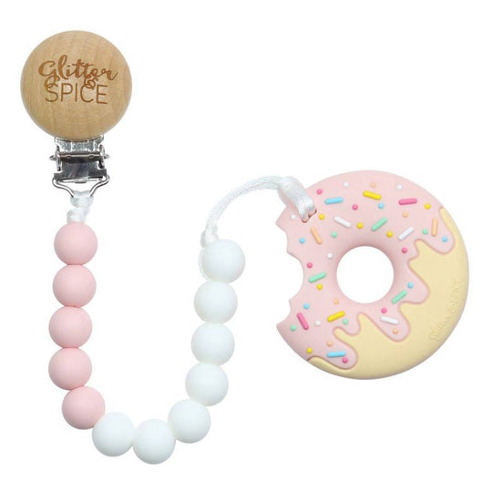 Glitter & Spice Donut Teether