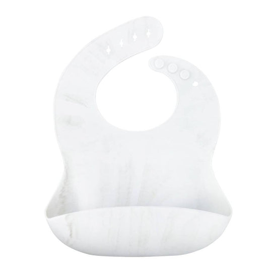 Glitter & Spice Silicone Food Bib - Marble