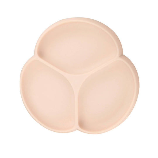 Glitter & Spice Silicone Suction Plate - Blush