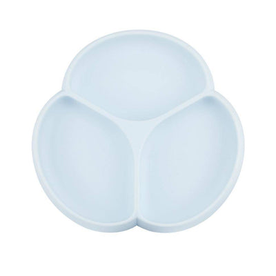 Glitter & Spice Silicone Suction Plate - Ice Blue