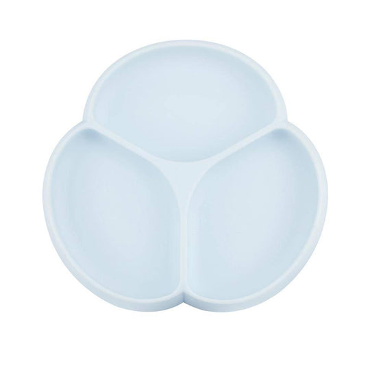 Glitter & Spice Silicone Suction Plate - Ice Blue