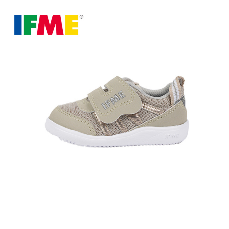 IFME 輕量系列 20-1801 嬰幼兒機能鞋 - 米色