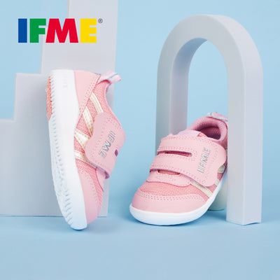 IFME 輕量系列 20-1818 嬰幼兒機能鞋 - 粉紅色