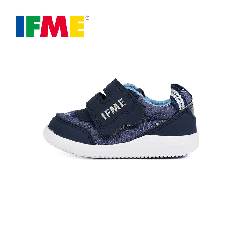 IFME 經典系列 20-2305 嬰幼兒機能鞋 - 深藍色