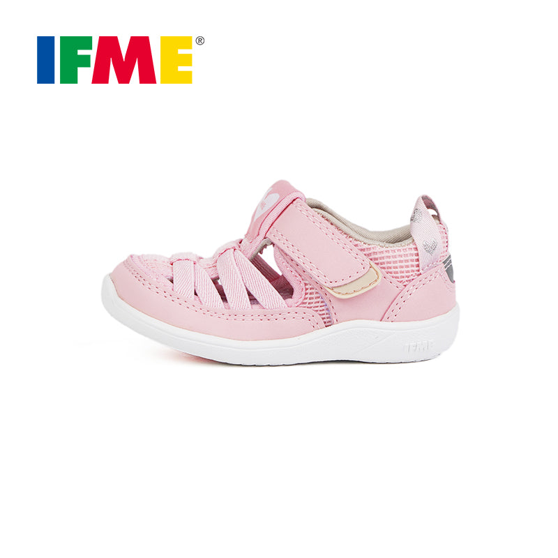 IFME 輕量系列 20-2309 嬰幼兒機能透氣涼鞋 - 粉紅色