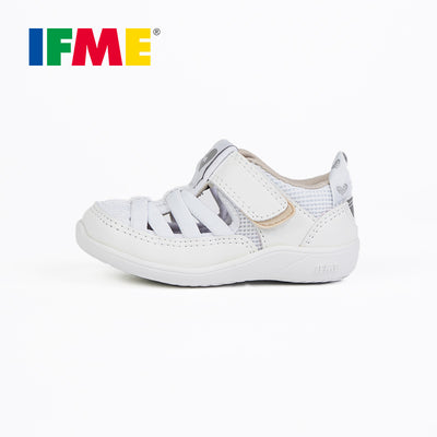 IFME 輕量系列 20-2309 嬰幼兒機能透氣涼鞋 - 白色