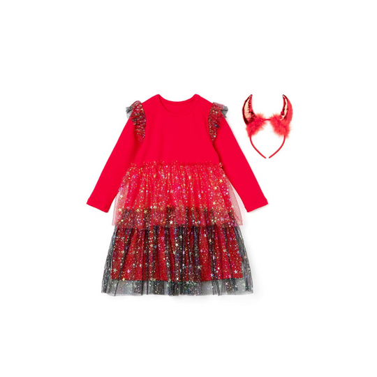 Ozkiz 奇奇女巫萬聖節套裝連頭飾