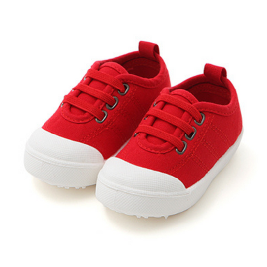 Ozkiz Red 'Cushiony' Slip-On Shoes (Size 130-160)