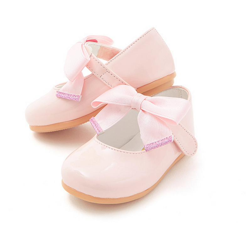 Ozkiz Baby Pink "Macaron Ribbon" Mary Jane | Made In Korea | (Size 140-160)