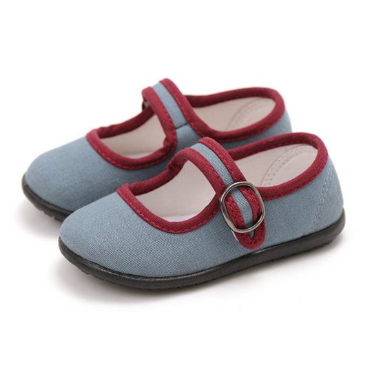 Ozkiz Blue "Cream Puff" Slip On (Size 140-170)