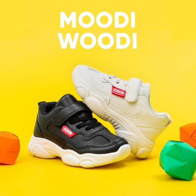 Ozkiz Black "Moodi Woodi" Sneakers  (Size 160-190)