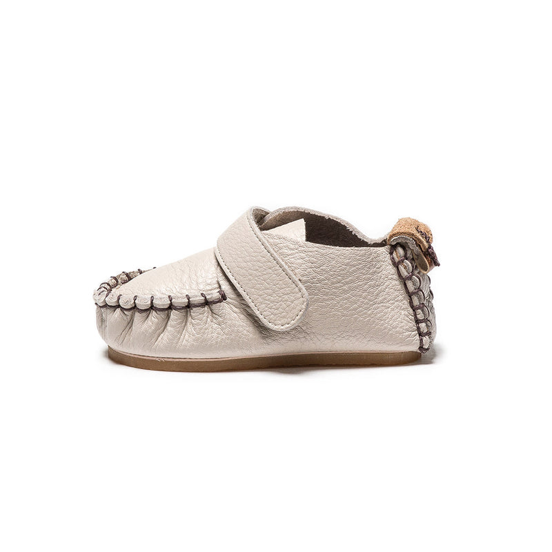 Oello Baby - Velcro Cream Toddler Shoes