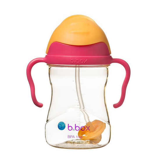 b.box NEW Sippy Cup - PPSU - Pink Orange