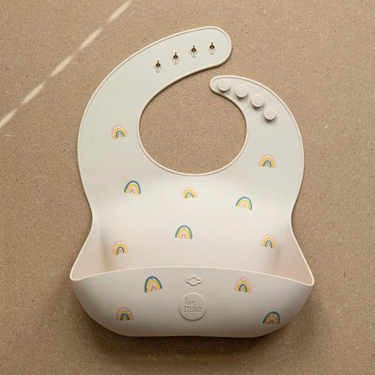 Love Mae Rainbow Food BiB