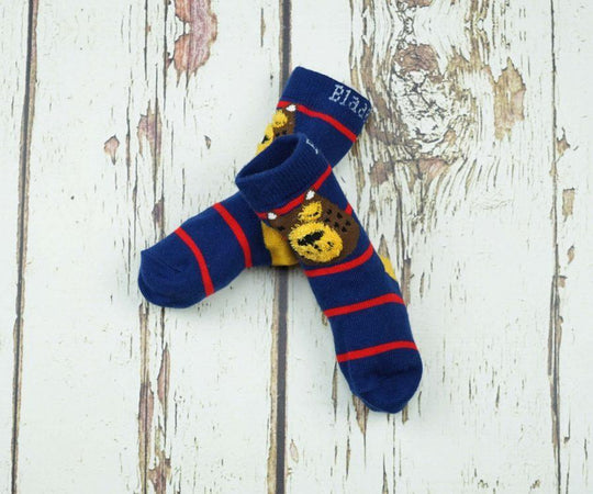Blade and Rose Bear Cotton Socks 小啡熊全棉嬰兒襪