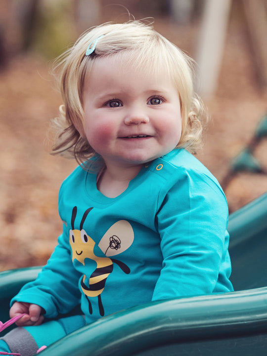 Blade and Rose Bee Top 小蜜蜂全棉彈力嬰兒長袖衫