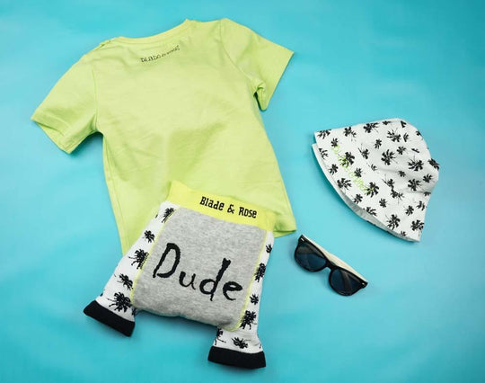 Blade and Rose 全棉彈力嬰兒短袖衫