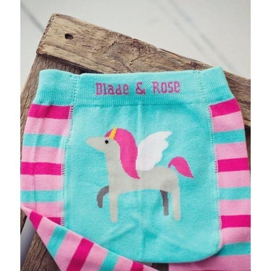 BLADE AND ROSE UNICORN LEGGING 獨角馬純棉嬰兒無縫彈力屁屁褲