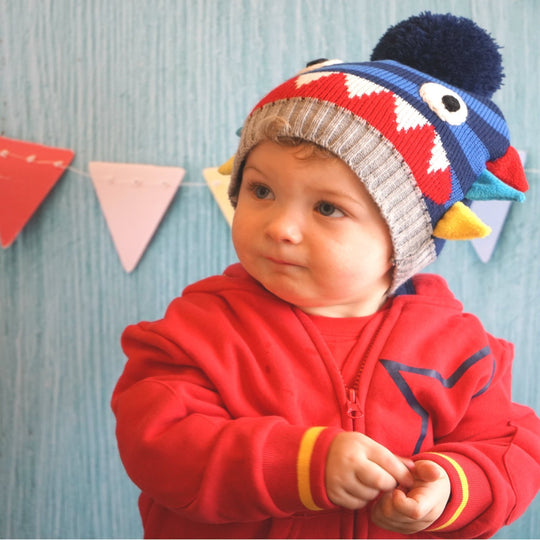 Blade and Rose Ziggy Hat & Mitten Sets 怪獸帽+手襪嬰兒套裝