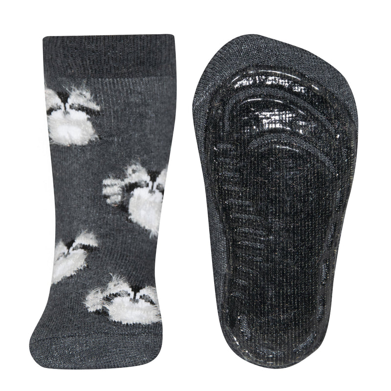 Ewers Raccoon Grey Anti Slip Socks 德國灰色浣熊嬰兒防滑襪 (9-12m)